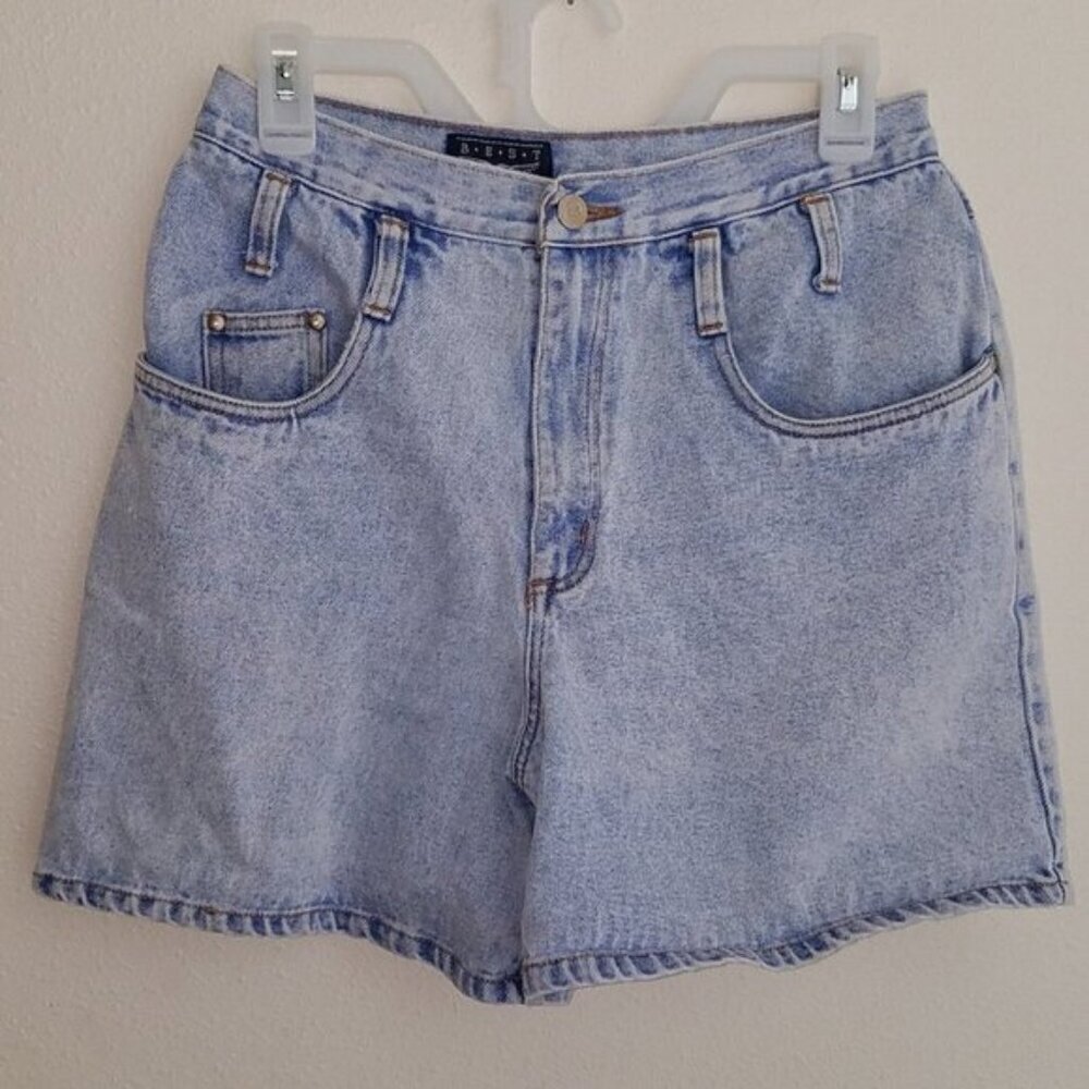 VTG Best American Clothing Co Stone Washed Shorts Size 11/12